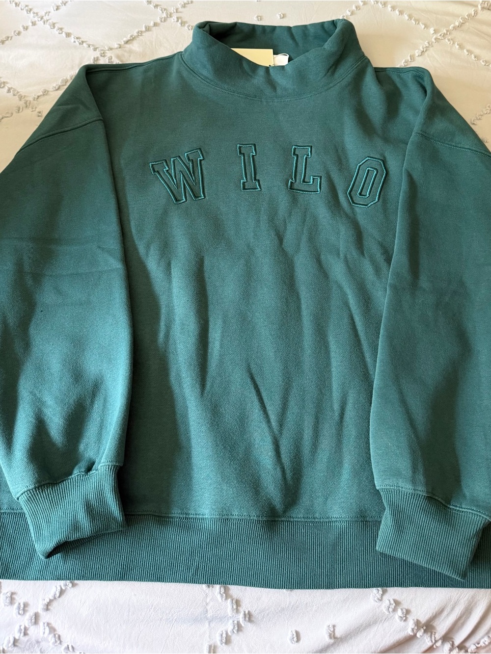 NWT Wilo The Label 2-Piece Funnel Neck Legging Set — Teal = Back to school fit! - Picture 5 of 10